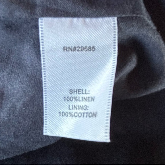 Pendleton Cotton Navy Tunic with Geometric Embroidered Accents Women’s Large - Picture 4 of 5